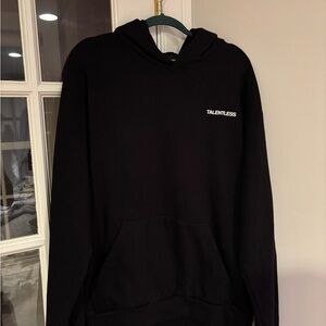NEW NEVER WORN! TALENTLESS Men's Black Hoodie